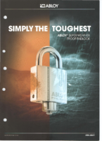 Abloy super weather proof
